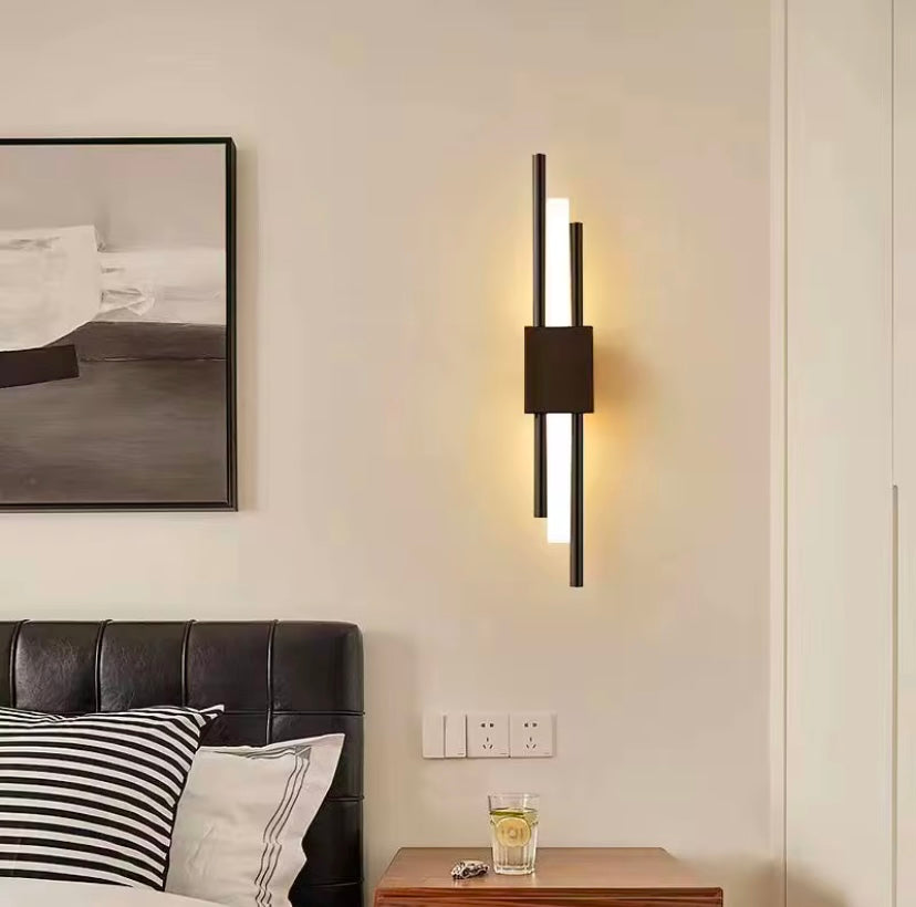 2-PACK “LINEO” LED Wall Lamp – 3 Color Temperatures